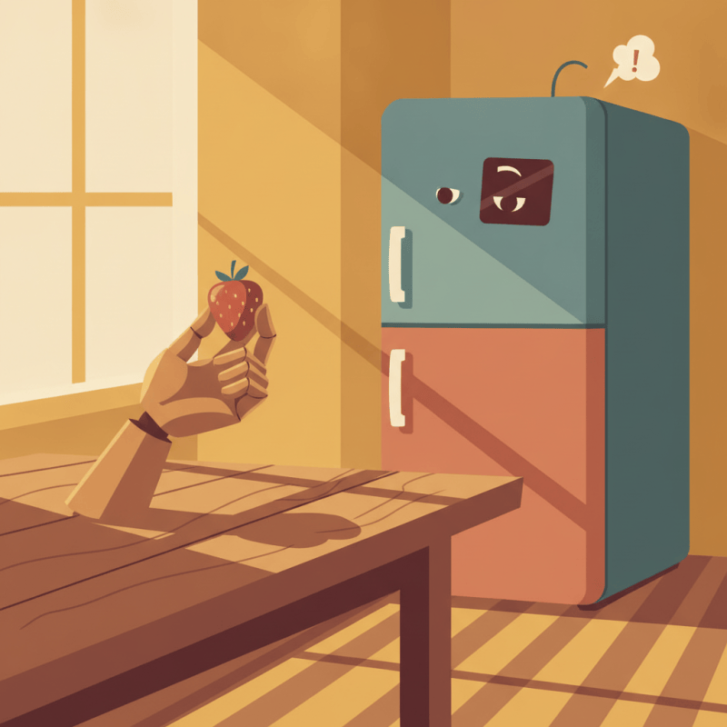 A Mind-Controlled Arm Felt a Strawberry. The Internet Said Your Fridge Might&nbsp;Rebel.